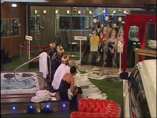 Celebrity Big Brother - Red Carpet Obstacle Course - Clip 5/6