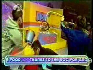 Ministry of Mayhem - School Dinners foodfight, Thank You Desk soakings & slimings.