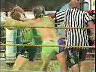 Green Slime Wrestling. #201