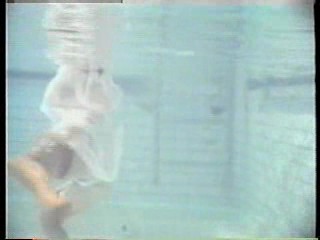 Teresa May in the pool