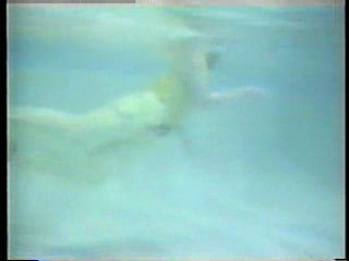 Gill in a wedding dress,  Sammy in yellow