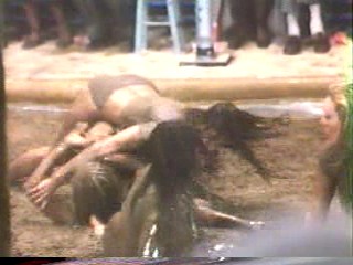 All the Marbles, Mud wrestling