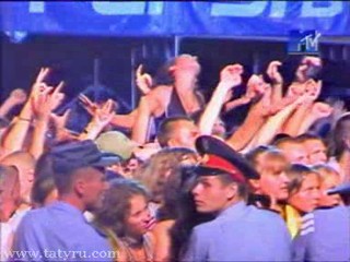 Tatu concert - wet t shirts