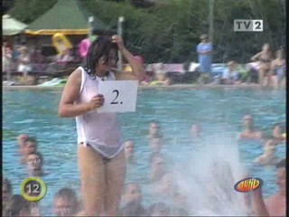 Hungarian Wet T-shirt contest