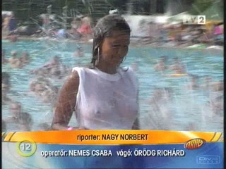 Hungarian Wet T-shirt contest