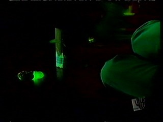 Smallville -- Sarah Carter Red Paint