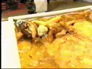 Christina - talk show: - Spanish  Female Mud Wrestling