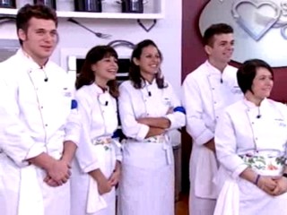 Xuxa and Ana Maria Braga Pie Fight