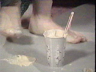 Rhonda Shear food foot smash