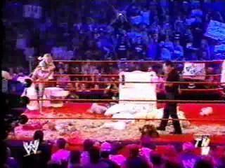 WWE tarred and feathered