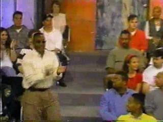 Charles Perez Show - Woman takes several pies in the face