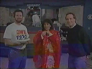 Anchorwoman pays off football bet