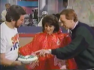 Anchorwoman pays off football bet