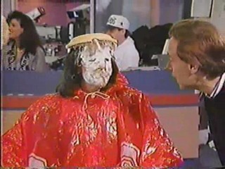 Anchorwoman pays off football bet