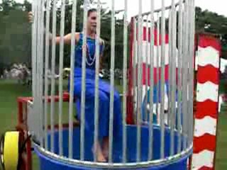 Miss Frederick's dunking 