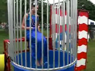 Miss Frederick's dunking 
