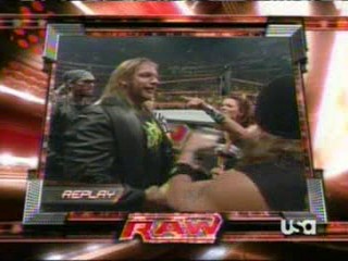 wwe:- Lita sprayed in the face with mustard