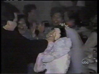 Bride SLAMMED with cake in face