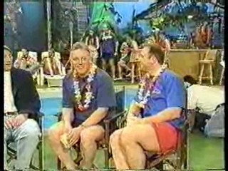 Australian variety show,  Who Dares Wins,  Wet Girdles Shoot