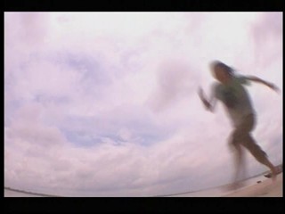 Japanese girl swiming