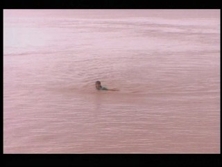 Japanese girl swiming