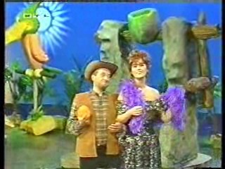 German movie,  Italian show,  Flinstones gameshow,  Italian movie