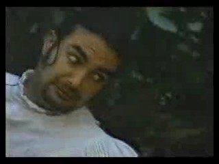 girl in wedding dress in bog