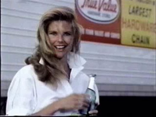 Christy Brinkley in the pool