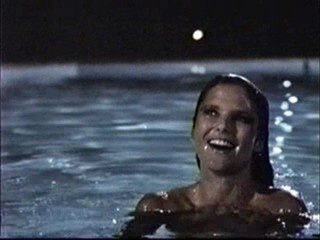 Christy Brinkley in the pool