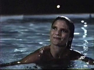 Christy Brinkley in the pool