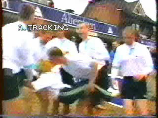 Cox thrown in the river