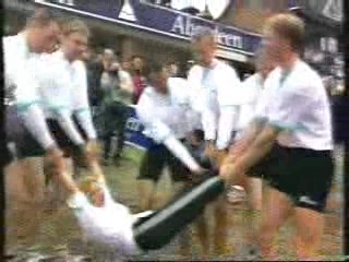 Cox thrown in the river