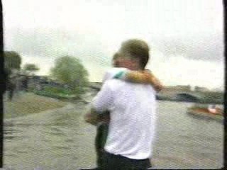 Cox thrown in the river