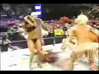 WWE Halloween Food Fight and Mud