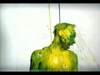 Yellow and green gunge