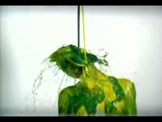 Yellow and green gunge