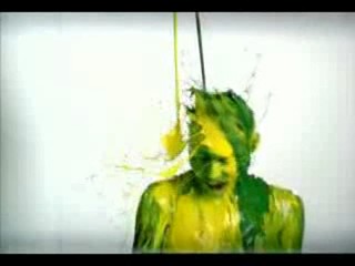 Yellow and green gunge