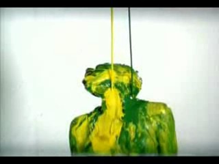 Yellow and green gunge