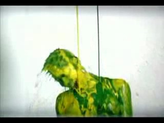 Yellow and green gunge