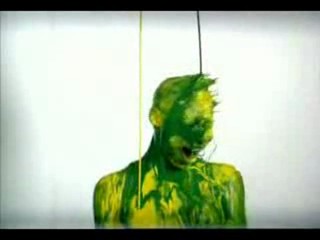 Yellow and green gunge