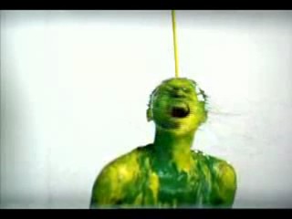 Yellow and green gunge