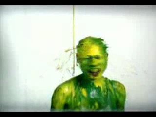 Yellow and green gunge