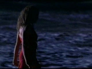 Invasion; Alexis Dziena - lake swim