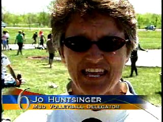 TV News - Mud Volleyball