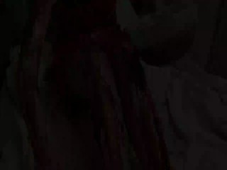 Very Sexy Messy Girl playing with Chocolate and Cream