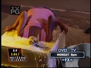 Fear Factor Hot Girls Bobbing in Stuff