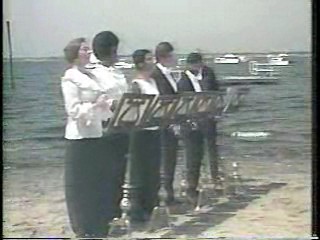 30's film, Choir Sea Splash,  30's gunging