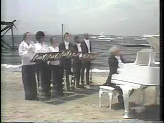 30's film, Choir Sea Splash,  30's gunging