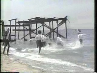 30's film, Choir Sea Splash,  30's gunging