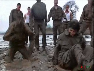 Blue Peter mud scene
